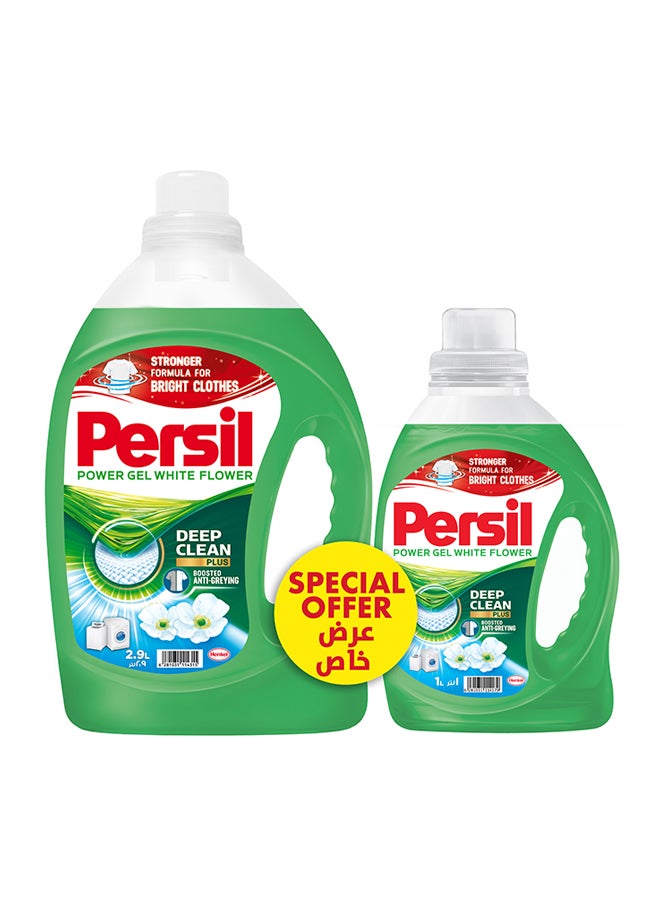 Persil Liquid Laundry Detergent White Flower 2.9L + 1L  - Image 1