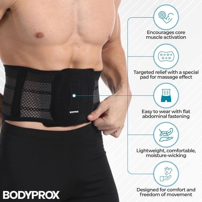 Bodyprox Breathable Back Brace, Back Support Brace for Men and Women. - Image 4