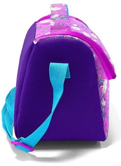 CORAL HIGH Kids Purple Light Pink Unicorn Patterned Thermo Lunch Box 11820  - Image 3