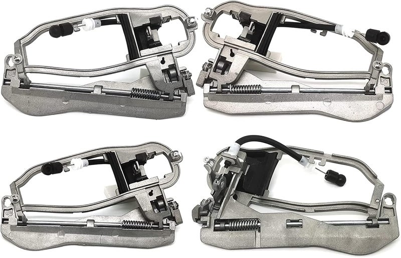 FEXON 4PCS Outside Door Handle Carrier Replacement for BMW E53 X5 (2000-2006) - Image 1