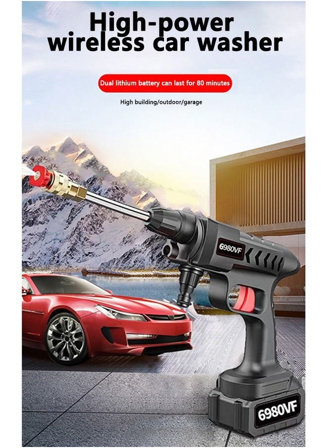 Sharpdo - Cordless Electric High Pressure Car Wash Water Gun Washer - Image 1