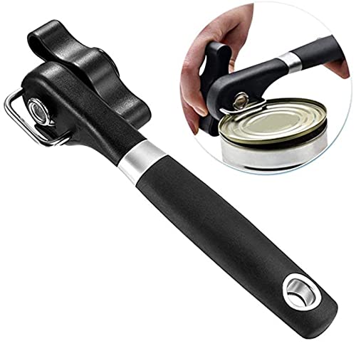 Vishui 2025 New Professional Manual Can Opener, Handheld Smooth Edge Can Opener, Straight Handle Light Weight Opener, Hanging Portable Healthy Essential Kitchen Tool, Classic Single Handle - Image 1