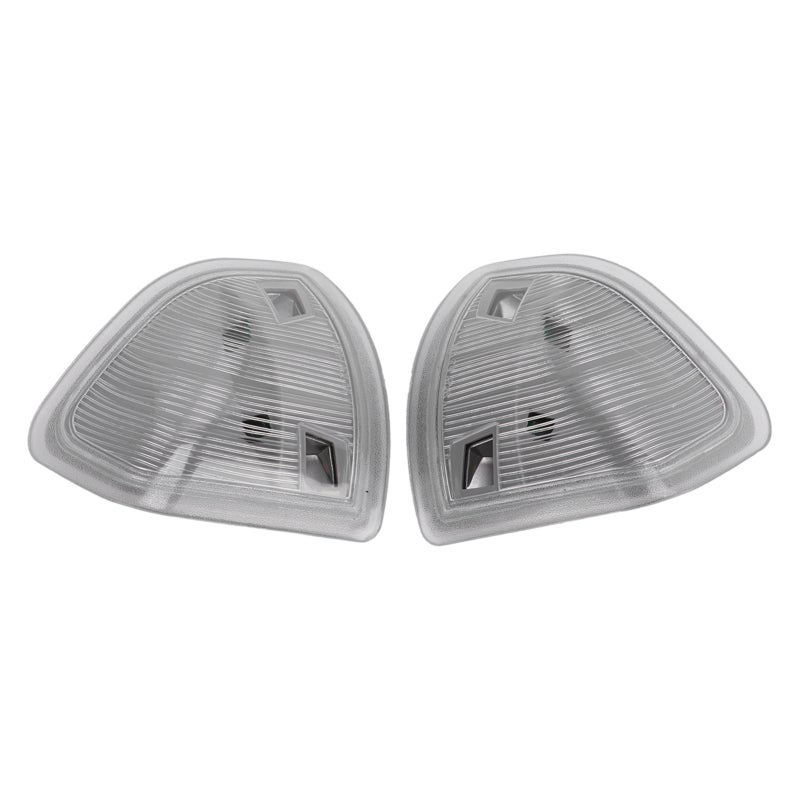 Led Turn Signal Light Transparent White OEM Fit ABS Material Plug And Play Nondestructive Installation Replacement Mirror Turn Signal Light for Dodge Ram 1500 2500 Truck 2011-17 - Image 2