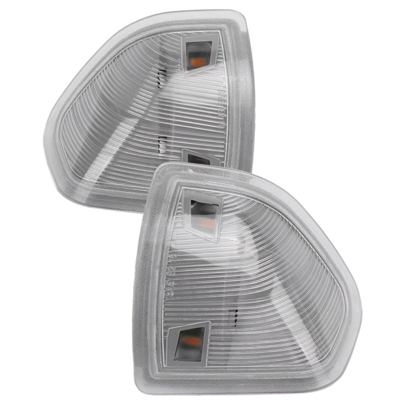 Led Turn Signal Light Transparent White OEM Fit ABS Material Plug And Play Nondestructive Installation Replacement Mirror Turn Signal Light for Dodge Ram 1500 2500 Truck 2011-17 - Image 4