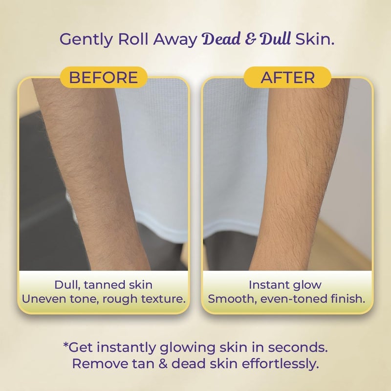 Sanfe Kesar Instant Glow Exfoliating Gel | Visibly removes tan & brighten skin | AHA Exfoliation in Minutes | Smooth & Bright Skin | 100g - Image 1