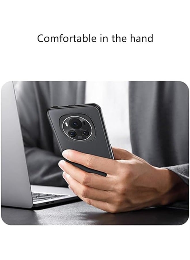 general Case Compatible with Honor Magic6 Pro 5G, Ultra-thin HD Transparent Case, Soft TPU Frame + Hard PC Back with 2 Pack Tempered Glass Screen Protectors - Image 3