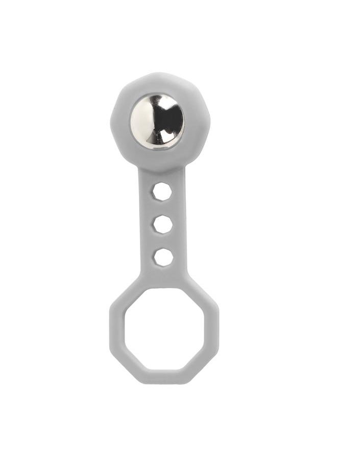 Thoraya Stud Finder Wall Scanner Stud Detection Magnetic Suction Screw Metal Wire Cable Duct Tester Grey  - Image 1