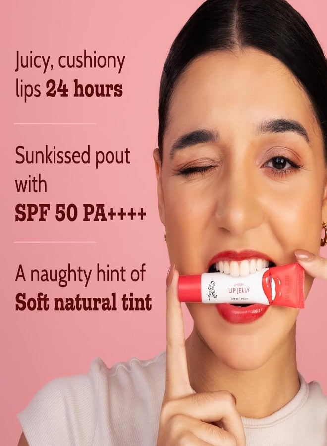 Chemist At Play Cherry Tinted Lip Balm for Dry, Chapped & Pigmented Lips | Gives 24 hours moisturization | SPF 50 PA+++ | Has 2% Kojic Acid, Hyaluronic Acid, ceramides & Peptides | 10gms - Image 3