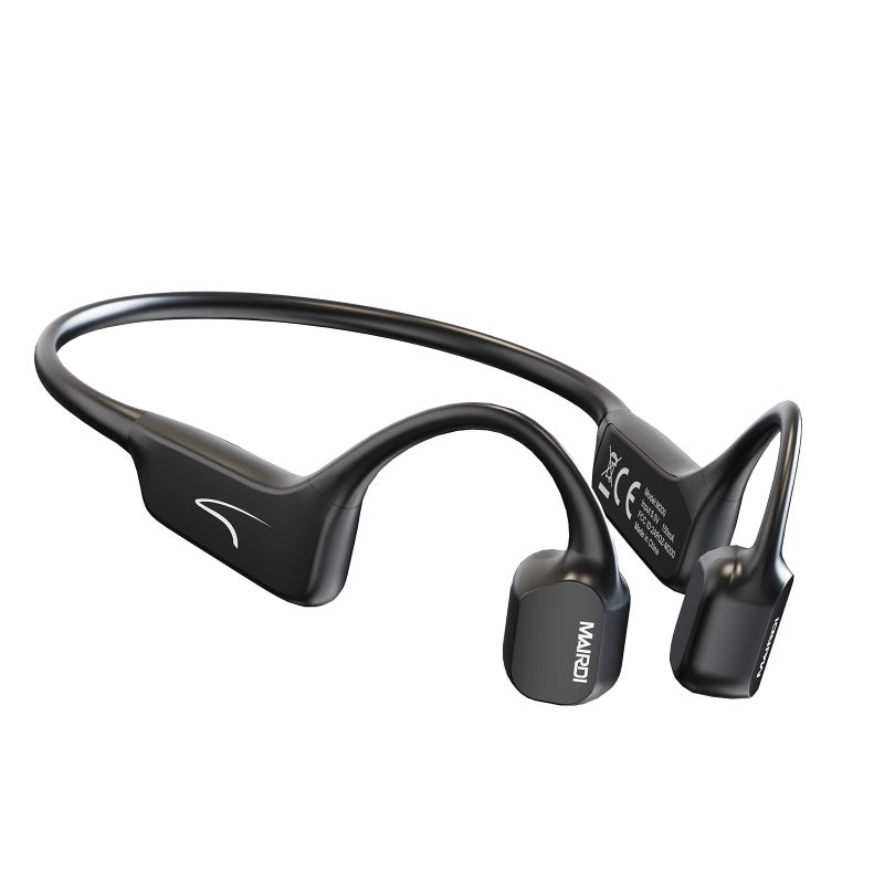 MAIRDI Bone Conduction Headphones with Microphone, Open Ear Wireless Headphones Bluetooth 5.3,10Hr Playtime, Sports Earphones with Mic, Running Cycling Hiking - Image 1
