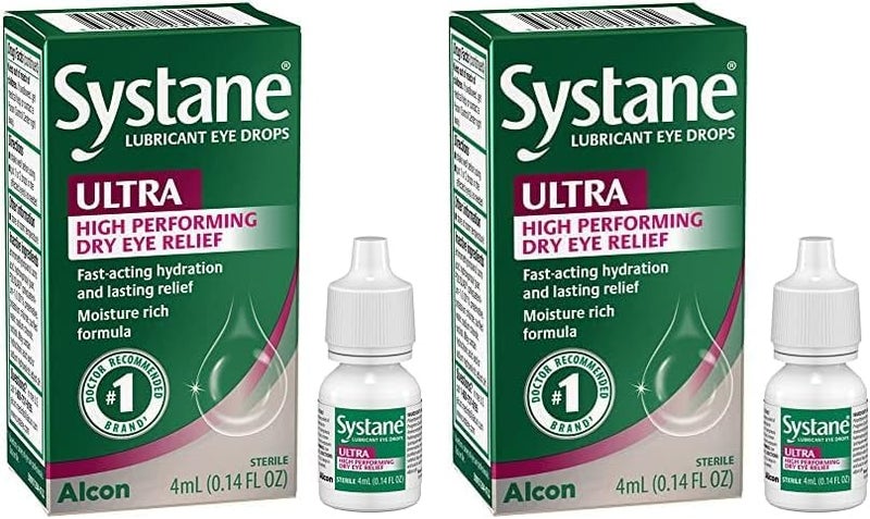 Systane قطرات العين المرطبة سيستين ألترا 014 أونصة سائلة عبوة من 2 - Image 1