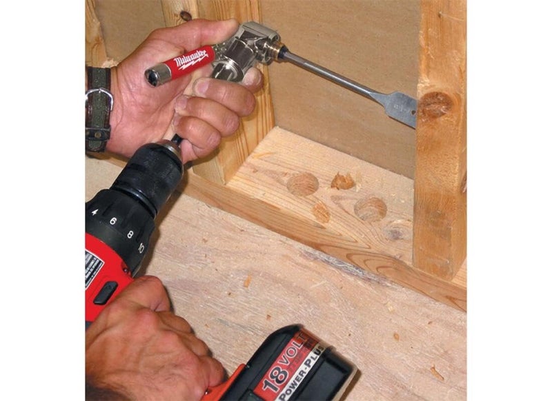 MILWAUKEE ELECTRIC TOOL 49-22-8510 Milwaukee Kit Right Angle Attachment, 9.5" x 1.75" x 6" - Image 3