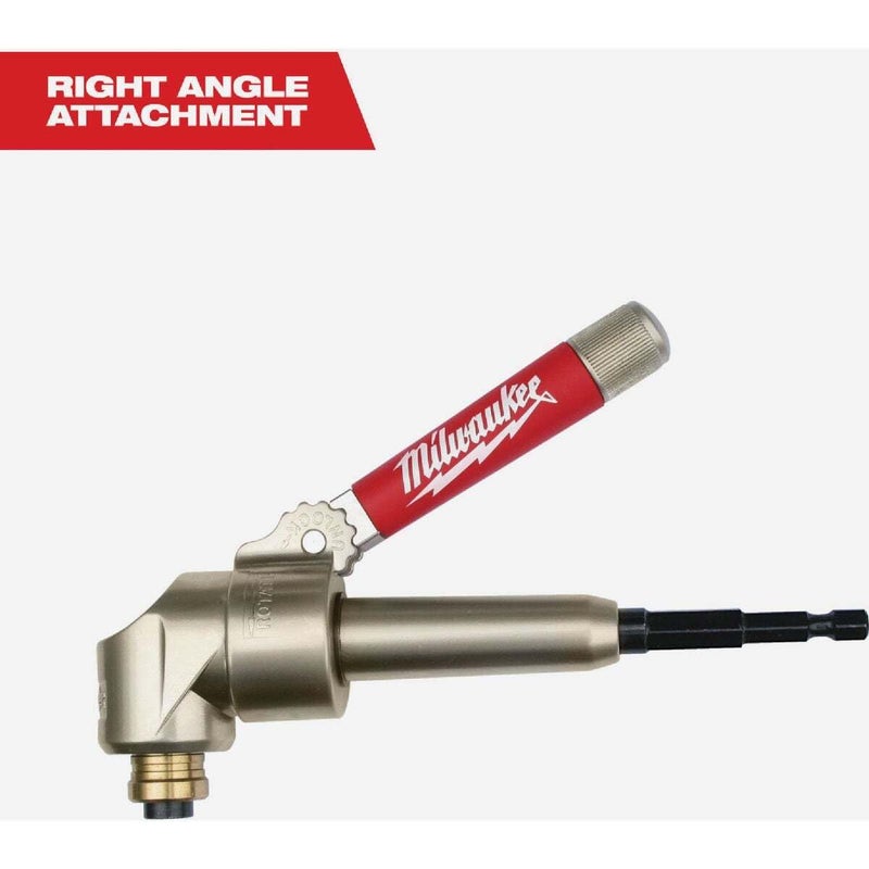 MILWAUKEE ELECTRIC TOOL 49-22-8510 Milwaukee Kit Right Angle Attachment, 9.5" x 1.75" x 6" - Image 4