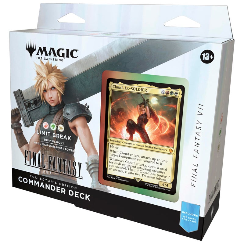 Magic The Gathering Collectors Edition Final Fantasy VII Commander Deck Limit Break - Image 2