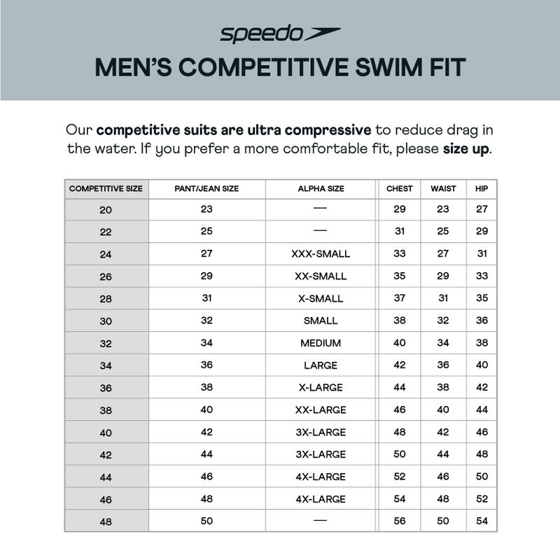 Speedo Men's Swimsuit Jammer Endurance+ Solid USA Adult - Image 3