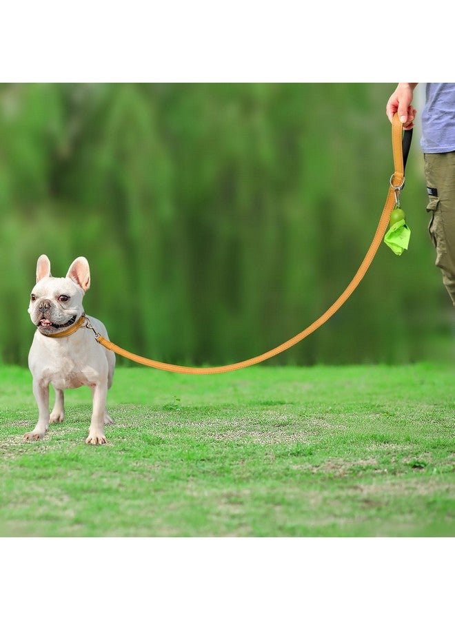 Joytale Joytale Double-Sided Reflective Dog Leash, 6 FT/5 FT/4 FT, Padded Handle Nylon Dogs Leashes for Small & Medium Dogs Walking, Khaki, 4FT  - Image 3