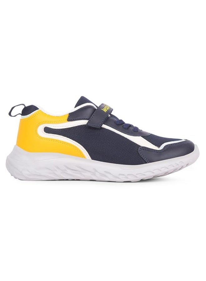 Liberty LEAP7X HINKS-15E Walking Shoes for Kids –  Navy Blue Sports Sneakers – Comfortable & Stylish - Image 4