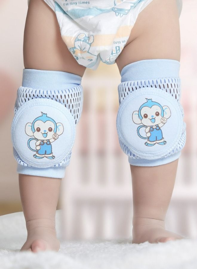 زوج من وسادات الركبة الشبكية للتنفس الزحف للأطفال الصغار - Image 4