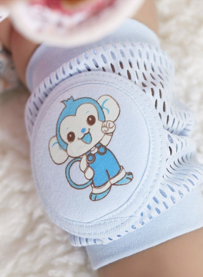 زوج من وسادات الركبة الشبكية للتنفس الزحف للأطفال الصغار - Image 5