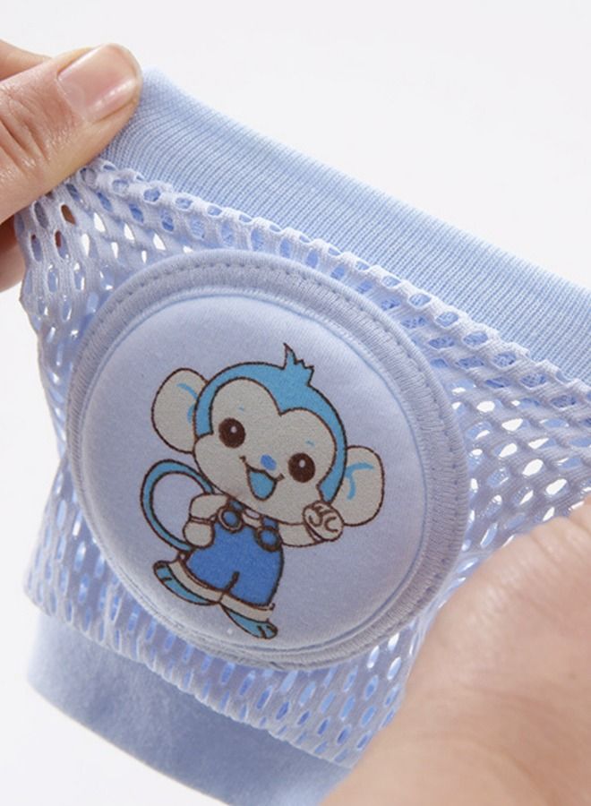 زوج من وسادات الركبة الشبكية للتنفس الزحف للأطفال الصغار - Image 3