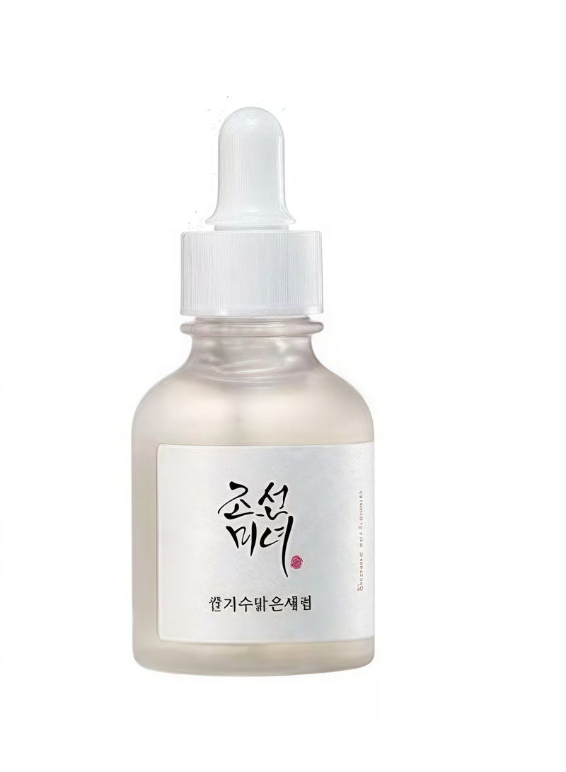 Beauty Bar Glow Deep Serum Rice Alpha-Arbutin, Dark Spot Discoloration Correction for Uneven Dull Skin Tone, Daily Korean Skin Care for Men and Women 30ml, 1 fl.oz 30ml - Image 1