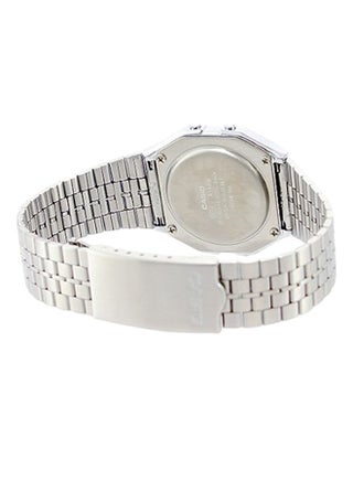 Men Classic Quartz Digital Watch A159W-N1DF - 35 mm - Silver - view 2