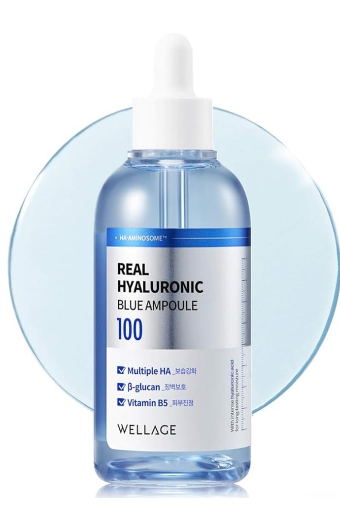 ويليدج رفاه العطر الحر هيالورونيك أمبولة حمض -Blue، 100 مل (3.38 فلور. أوقية) - Image 1