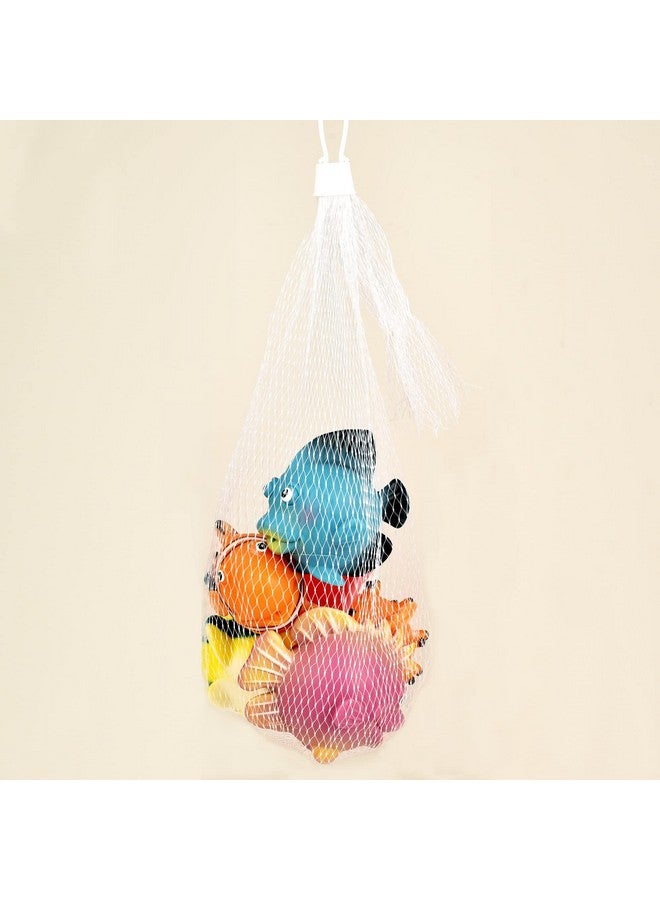BOHS Rubber Squirting Fish - Cute Floating Cartoon Soft - Baby Bath Play Water Marine Animals Toys - 6 Count - Image 4