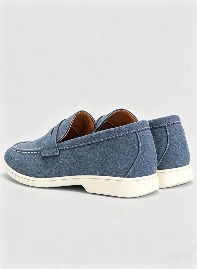 تايك تو Men Blue Casual Loafers