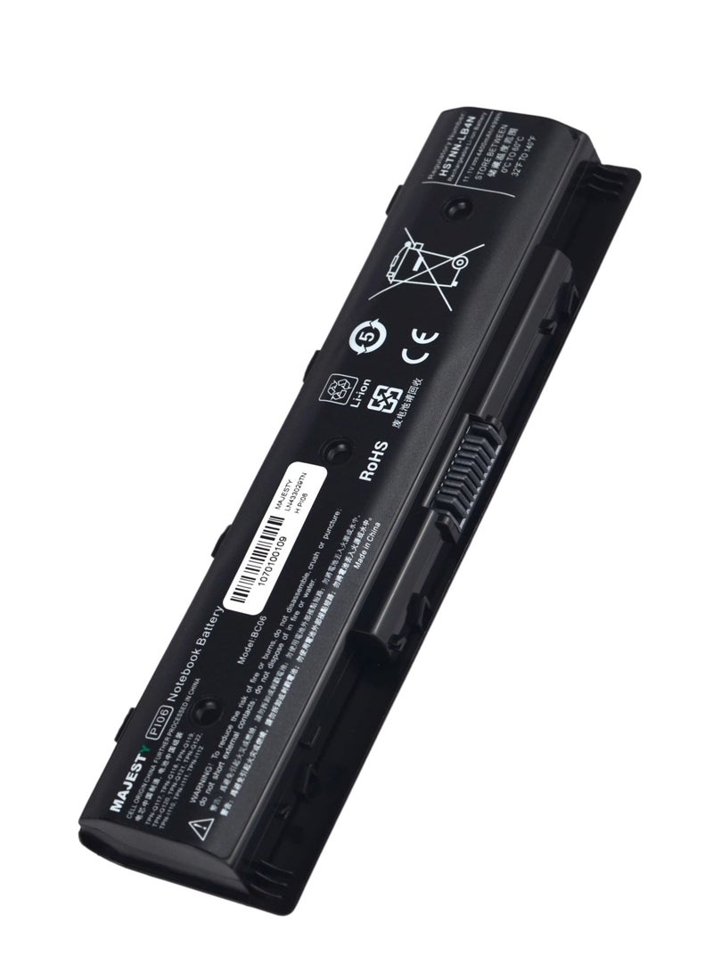 Majesty Replacement Laptop Battery P106 for HP Envy 14 15 17, 11.1V, 4400mAh, 49Wh  - Image 2