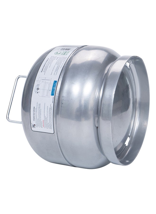 السنيدي دبة غاز هندي قابلة للتعبئة 2 كيلو - متينة وتتحمل الاستخدام، أمان عالي بفضل صمام الأمان، مناسبة للاستخدامات المتعددة - Image 3