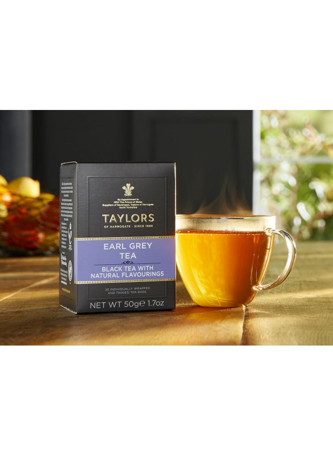 Taylors Of Harrogate Taylors of Harrogate Earl Grey, 20 Count (Pack of 6)  - Image 2
