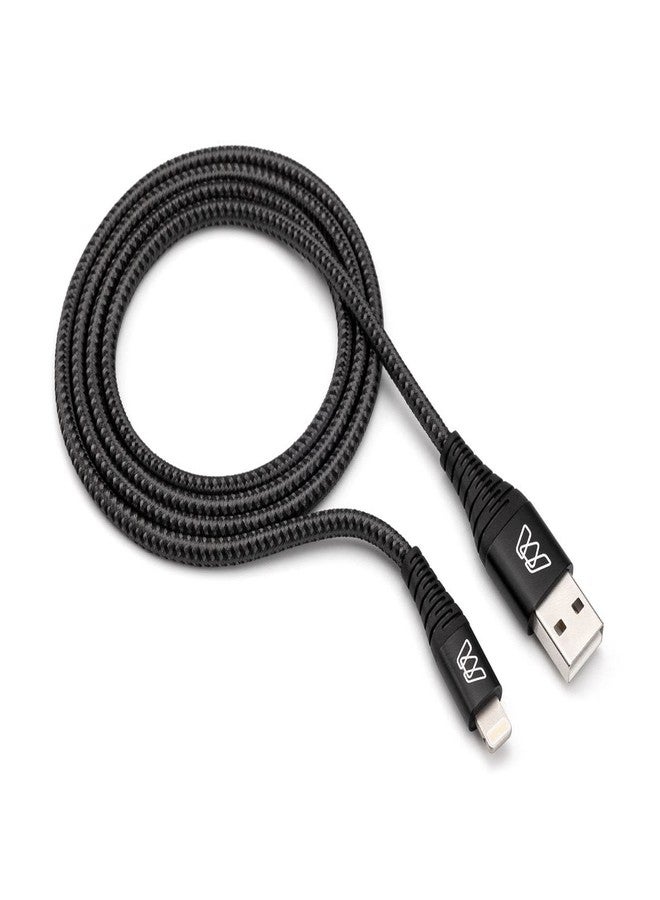 Sewell MOS Strike Lightning Cable, 6ft Two Pack, Ultra Durable Braided Nylon Fiber Jacket, Tangle Resistant, MFI Certified,Gray,SW-33122-06-2 - Image 5