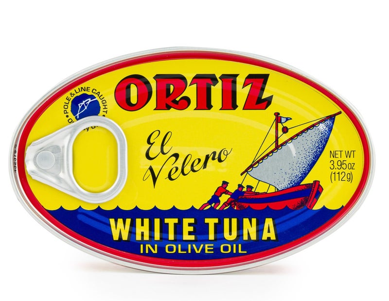 Ortiz White Tuna in Olive Oil, Fresh Tender Slices, Spanish Wild Caught Tuna, High in Protein and Omega 3 Fats, Excellent in Salad, Pasta or Sandwiches - No Need to Add Mayo, 3.95oz Can (Pack of 24) - Image 3