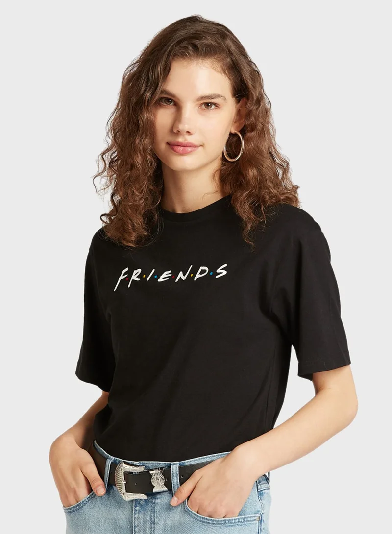 SP Characters Slogan T-Shirt