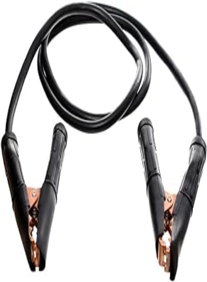 Car high voltage 400a 2.5m car battery cable with strong isolation for cable clamp - black* red