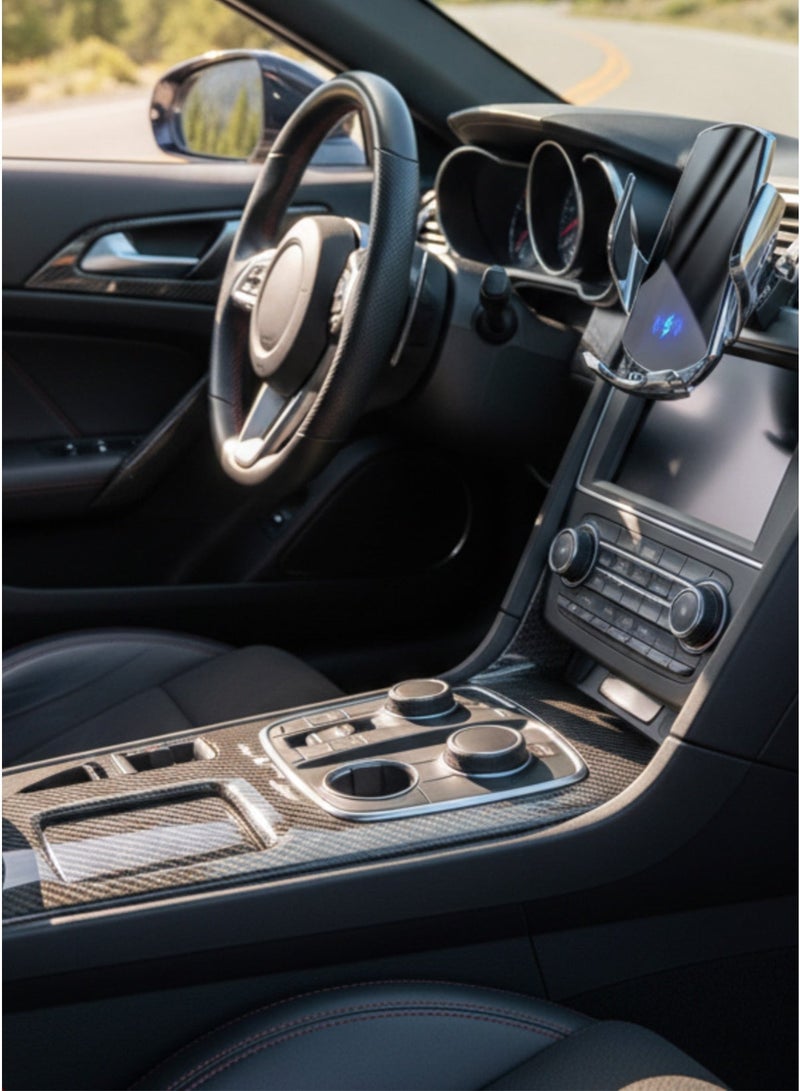 eyda Q3 Qi Wireless Car Charger Magnetic Vent Mount – 15W Fast Charging Smart Sensor Phone Holder Compatible with All Cell Phones - Image 4