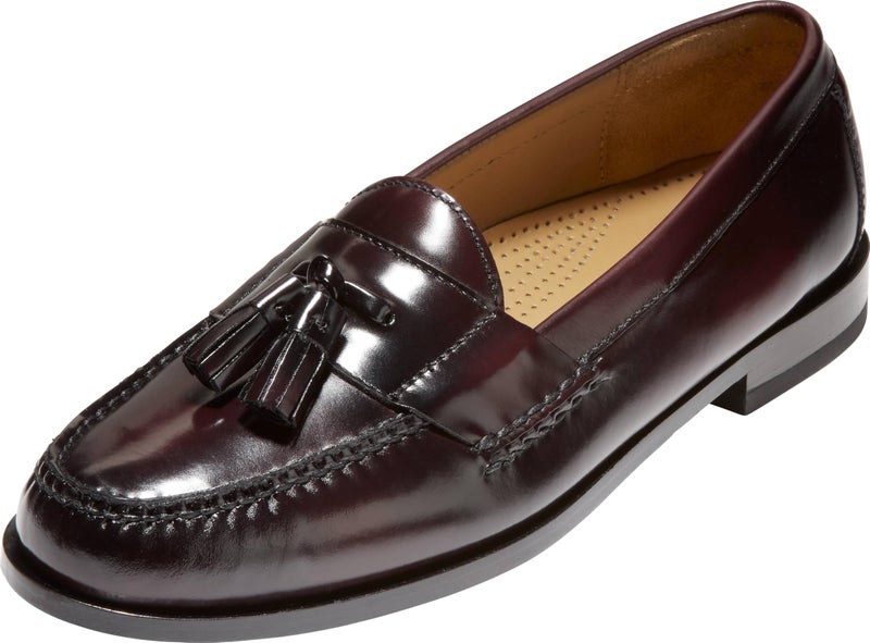 COLE HAAN حذاء كول هان للرجال بنمط لوفر بربغندي 11 D أمريكي
