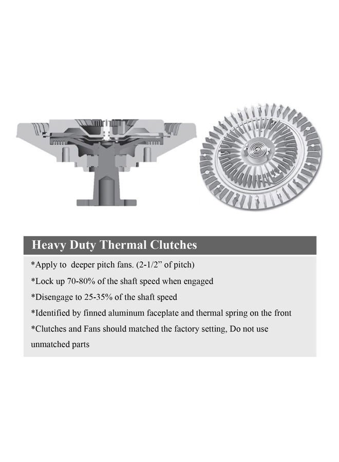 VIPCAR 2931 Heavy Duty Thermal Fan Clutch for Dodge 2009-2013 Ram 1500 4.7L, 2009-2012 Ram 2500 4.7L, 22150 - Image 4