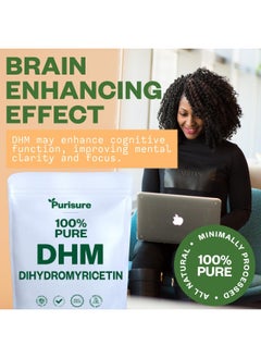 Purisure Dihydromyricetin (Dhm) Powder 100G (285 Servings)  - Image 4