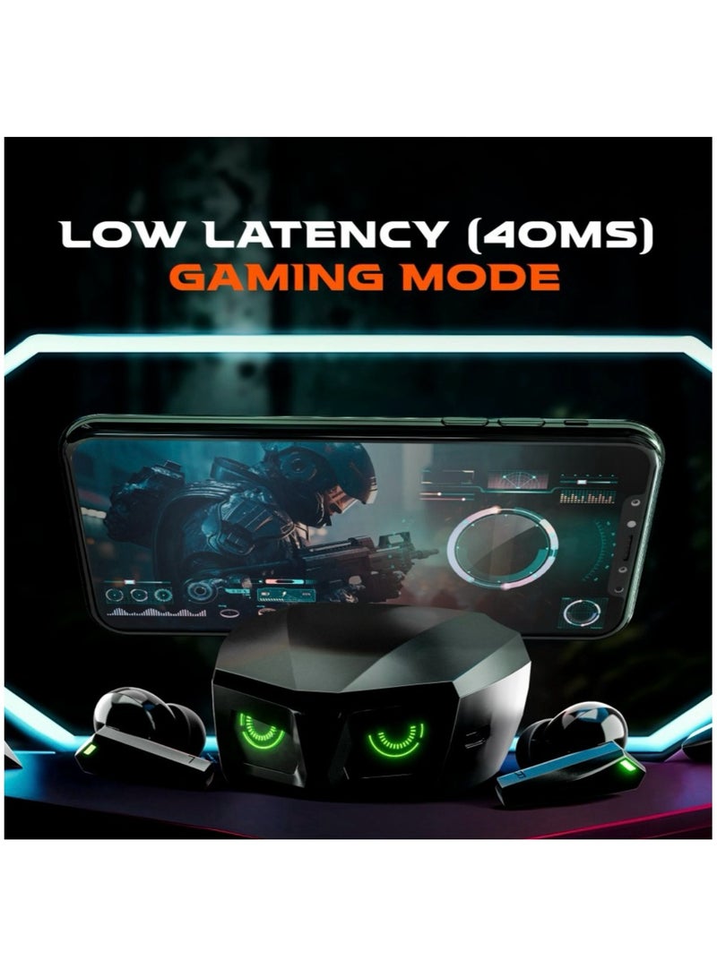 كروم A39 Owl Series Wireless Gaming Earbuds Advanced ENC, Superior Sound, Ultra-Comfortable Design, Long Battery Life, Multi-Platform Compatibility - Image 4