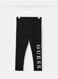 Girls Front Logo Leggings