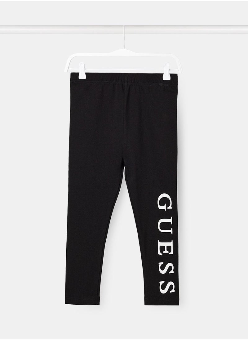GUESS - Girls Front Logo Leggings - Image 1