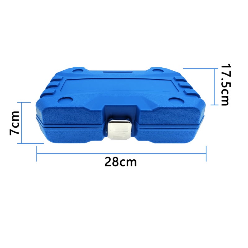 Anti-theft Screw Socket Wrench: Premium Rustproof Security Master Locking Wheel Nut Key - All-in-One Plastic Storage Case for Car Wheel Security - Image 5