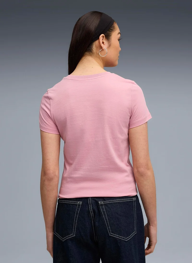 PUMA Essentials Small No. 1 Logo Tee Women