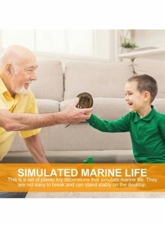Y&D Limulus Growth Cycle Model, Simulation Marine Life Model Toy Set, Horseshoe Crab Lifelike Toys Suitable for Children Education Ocean Beach Party Gifts (1 Set)  - Image 3