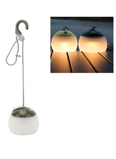 Generic 1pc Camping Mushroom Lamp, Hook Design IPX5 Waterproof USB Charging Mushroom Tent Light Hangable Decorative for Outdoor (Green)  - Image 1
