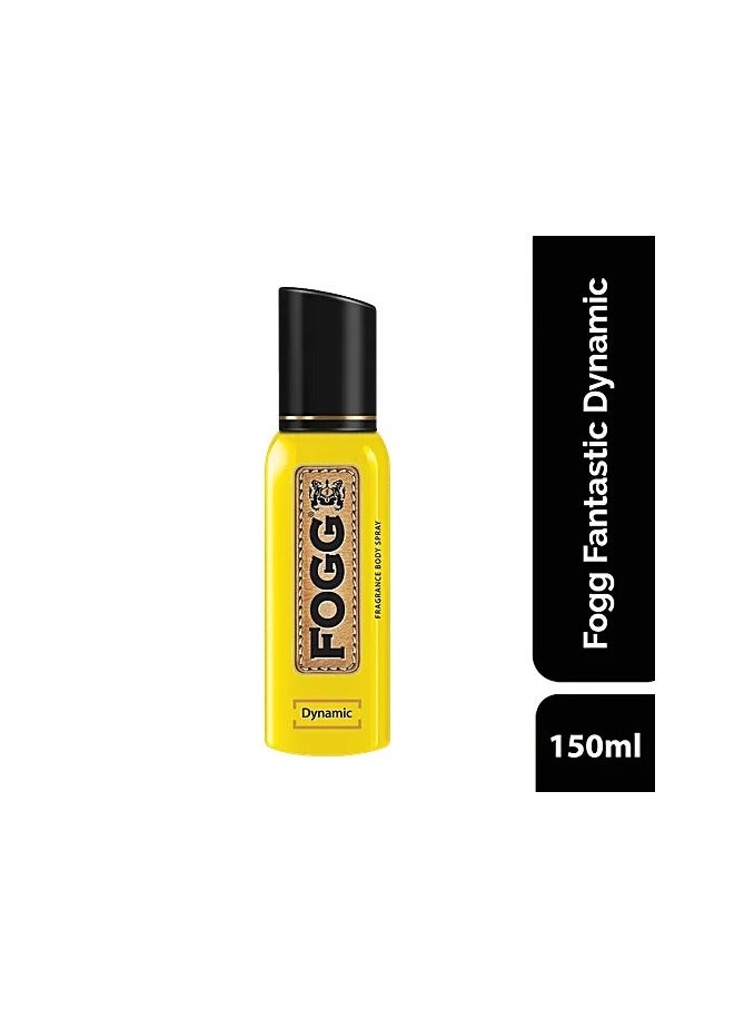Fogg Dynamic – Body Spray for Men – 150ml - Image 2