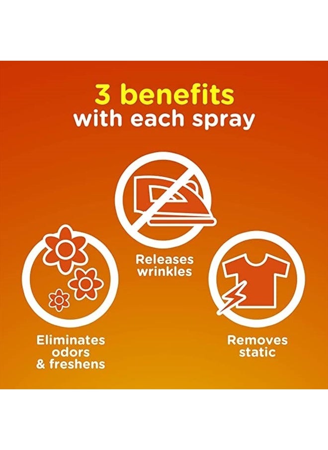 Bounce - Anti Static Spray, 3 in 1 Instant Anti Static Spray & Instant Wrinkle Release, Odor Eliminator & Fabric Refresher, Travel Size (3 Oz,Pack of 3) - Image 1