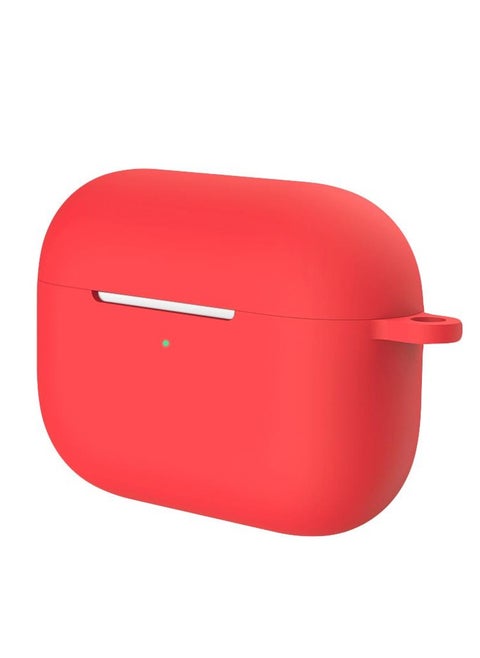 XO Silicone Case with Hook for AirPods Pro – Vibrant Red, Durable & Convenient