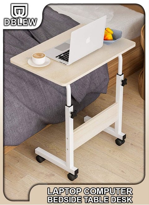 Adjustable Desktop Computer Mobile Laptop Desk Home And Office Desks For Work and Study Moveable Portable Coffee Bedside Table